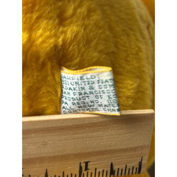 Vintage 1981 Dakin Garfield Plush Sitting Orange Fat Cat Stuffed Animal Toy 12” - Picture 14 of 16